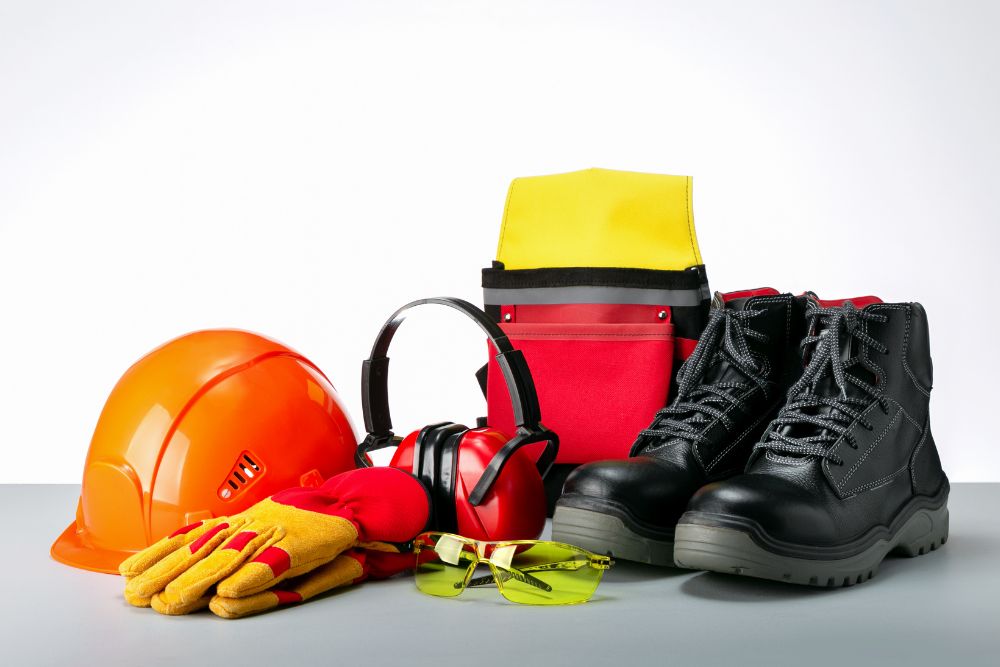 Equipo de protección para obra